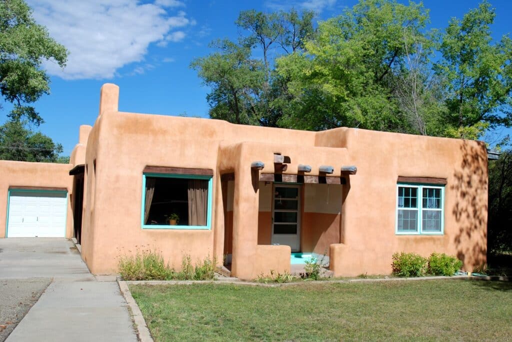maison en adobe