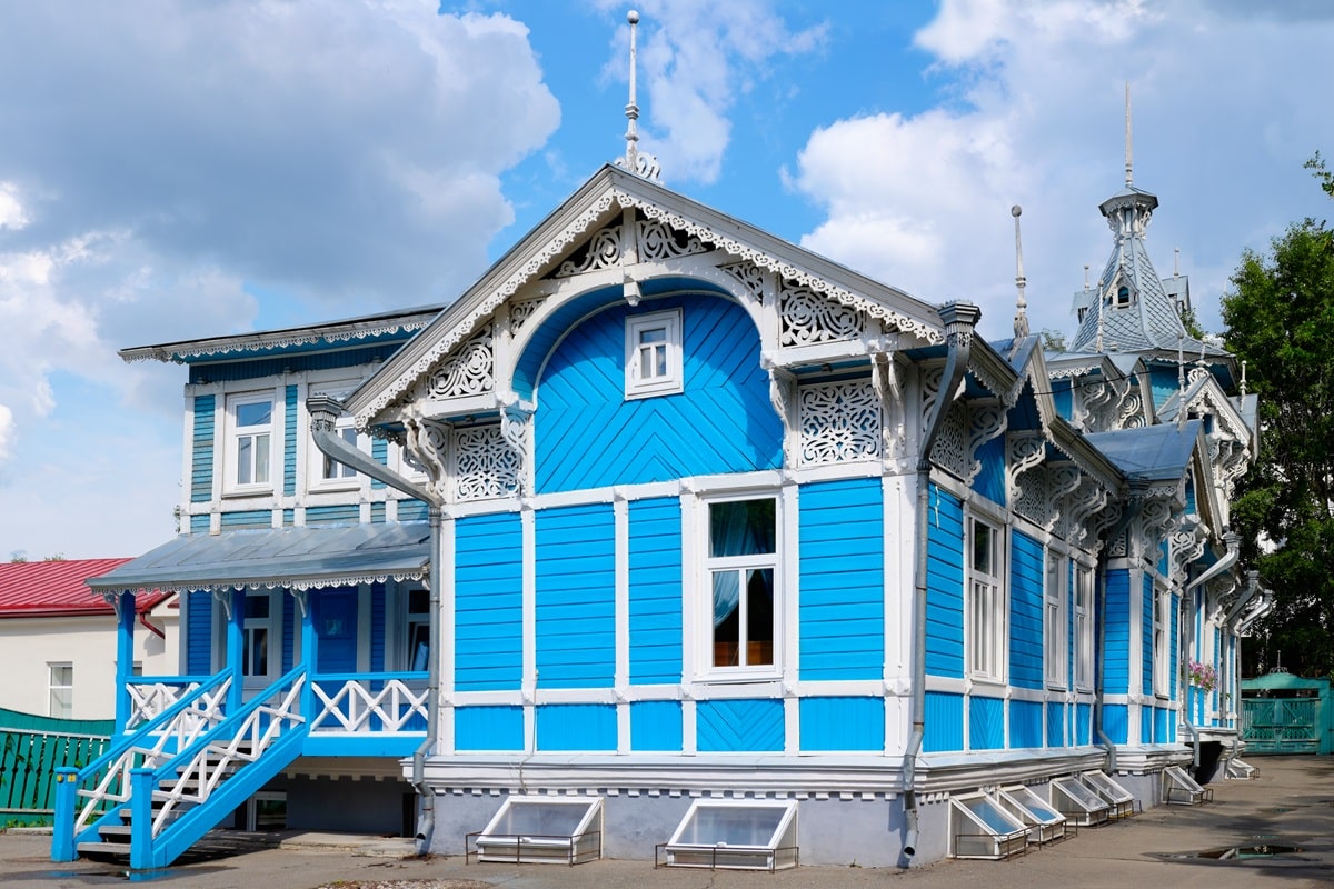 maison en bois de Tomsk