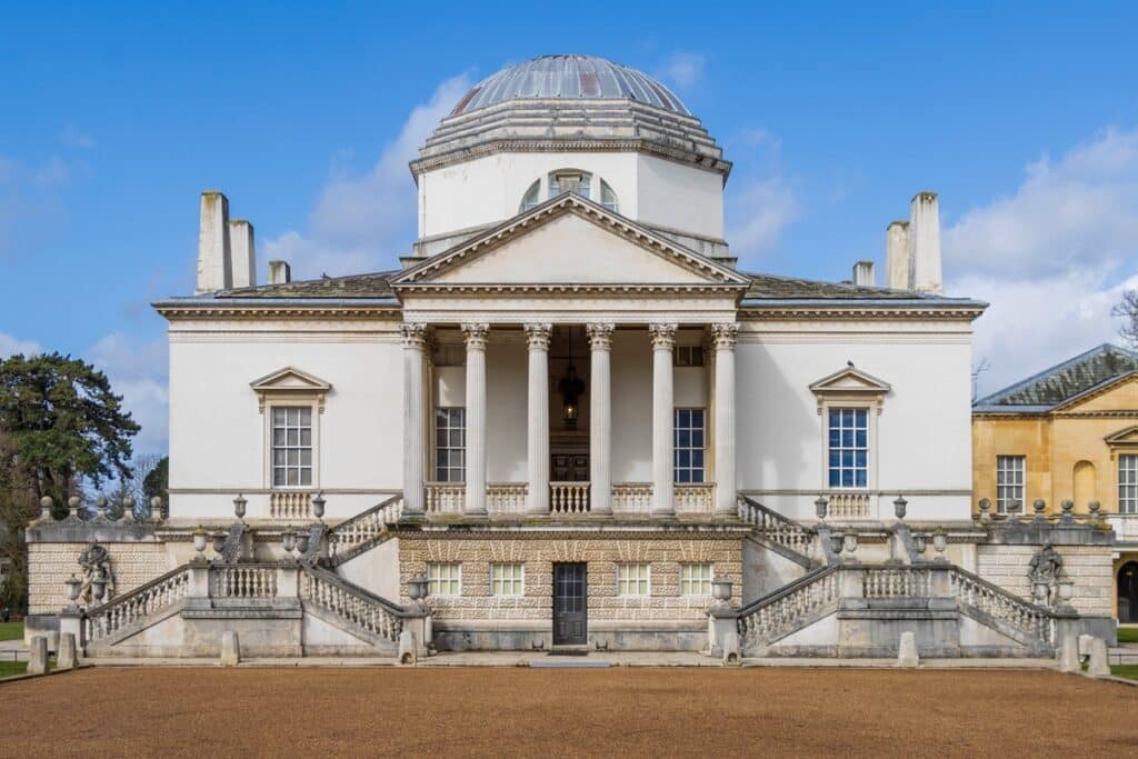 La Chiswick House de style palladien à Londres