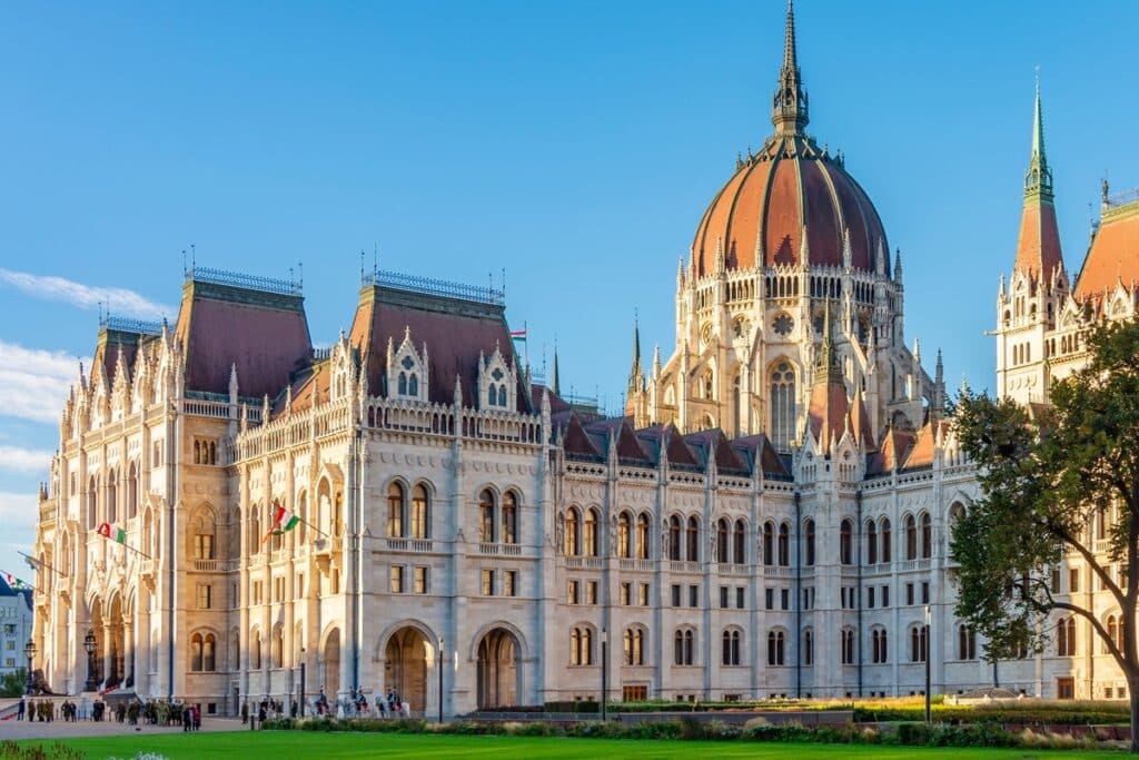 Parlement de Budapest de style néogothique