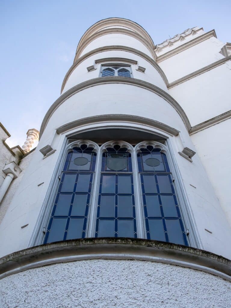 une tour de la Strawberry Hill House