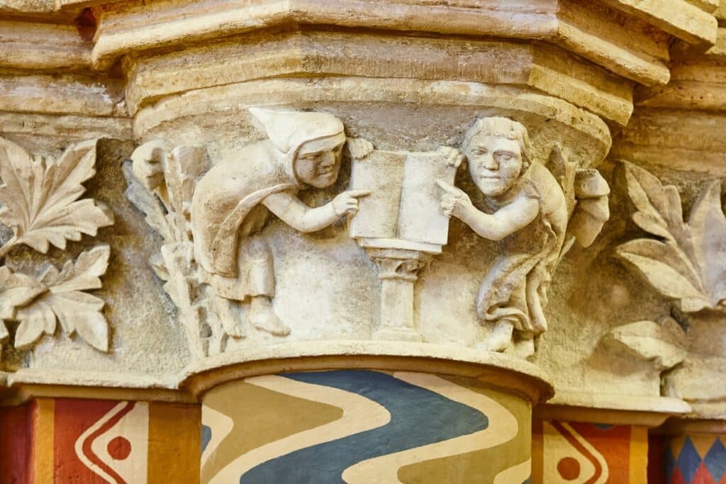 détail de la cathédrale néogothique de Saint-Matthias à Budapest