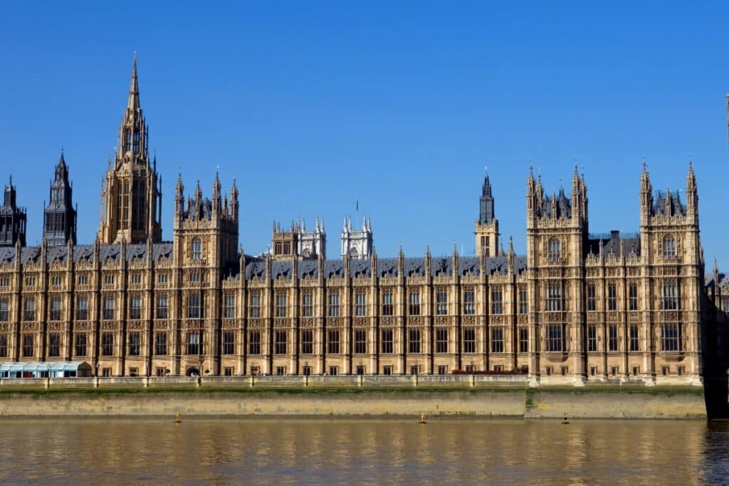 palais de Westminster à Londres