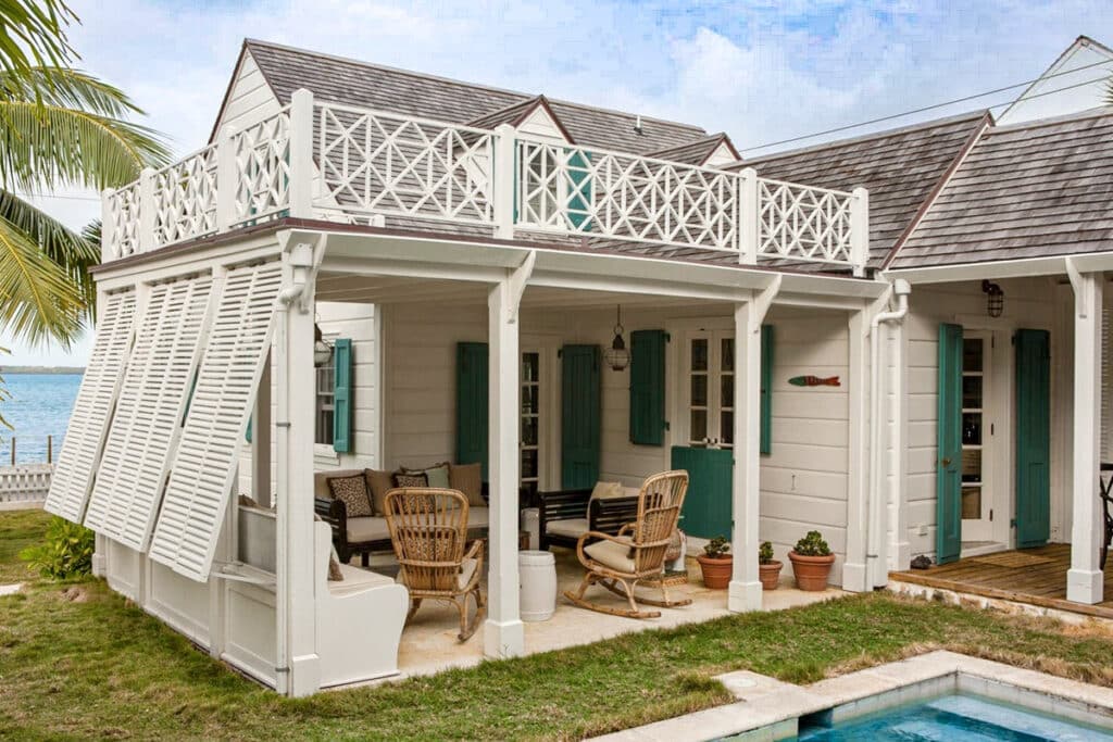 cottage loyaliste aux Bahamas