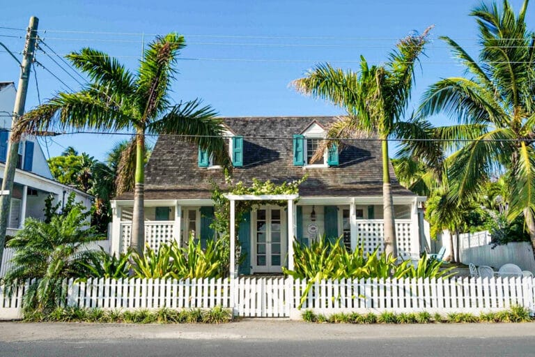 cottage loyaliste aux Bahamas