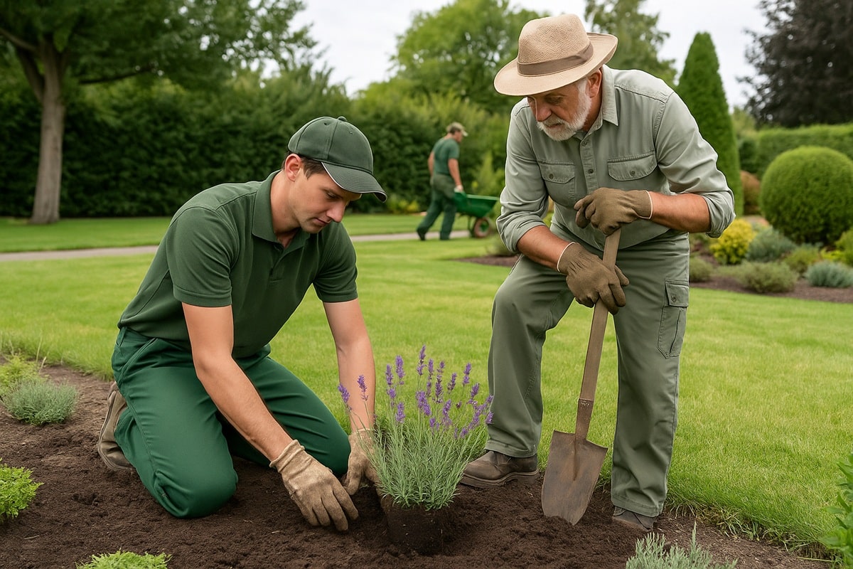 Quelle différence entre un jardinier et un paysagiste ?