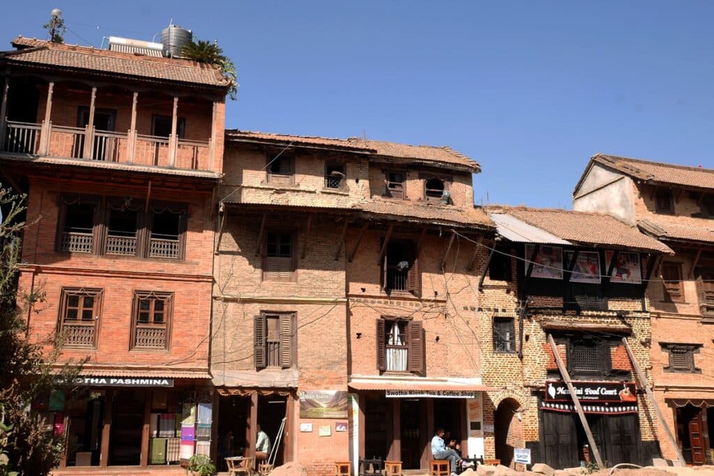 maisons newar à Lalitpur
