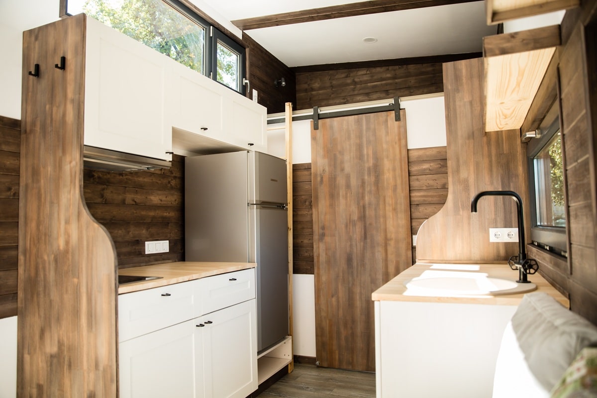 aménagement intérieur d'un mobil-home