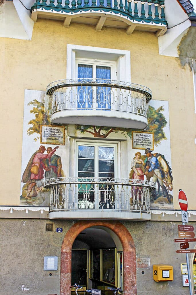 Mittenwald façade peinte