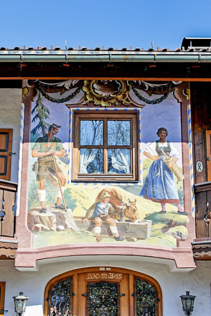 Mittenwald fresque murale