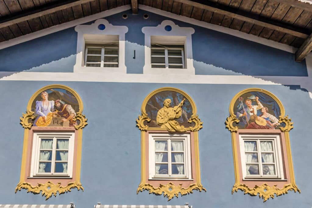 Mittenwald façade peinte