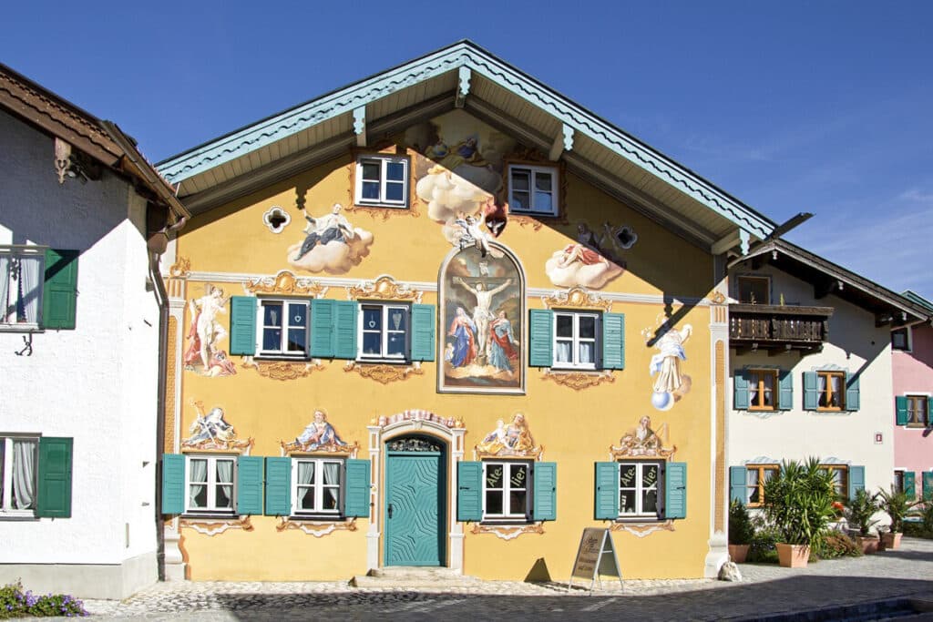 maison peinte de Mittenwald