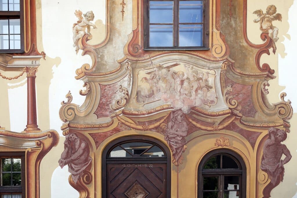 Oberammergau Lüftlmalerei