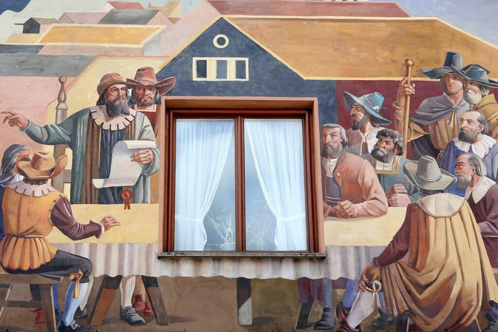Oberammergau Lüftlmalerei