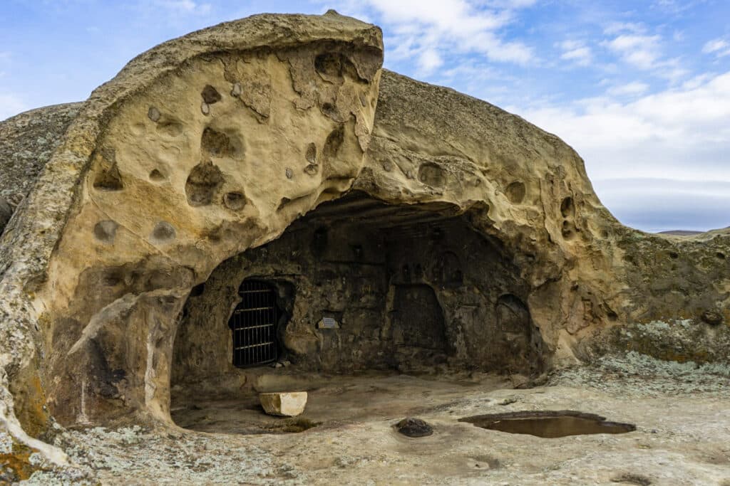 maison troglodyte à Uplistsikhé