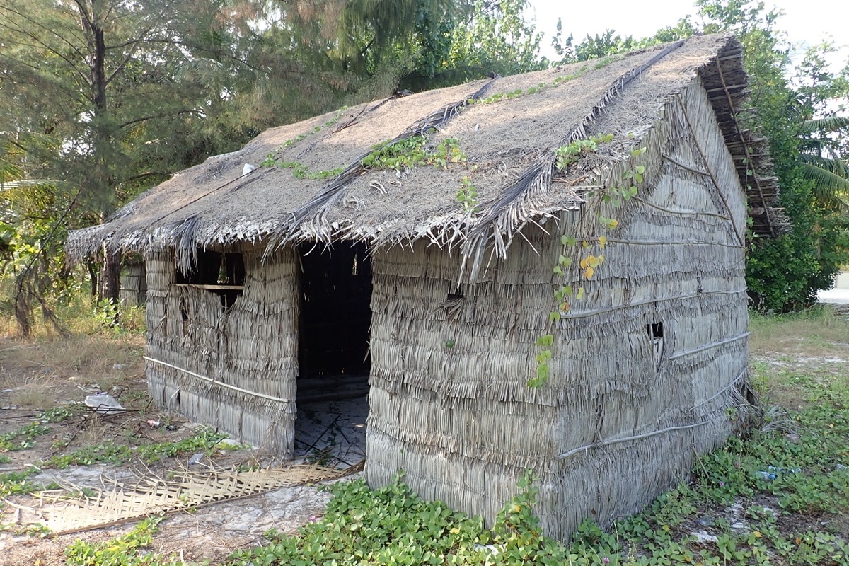 maison maldivienne traditionnelle