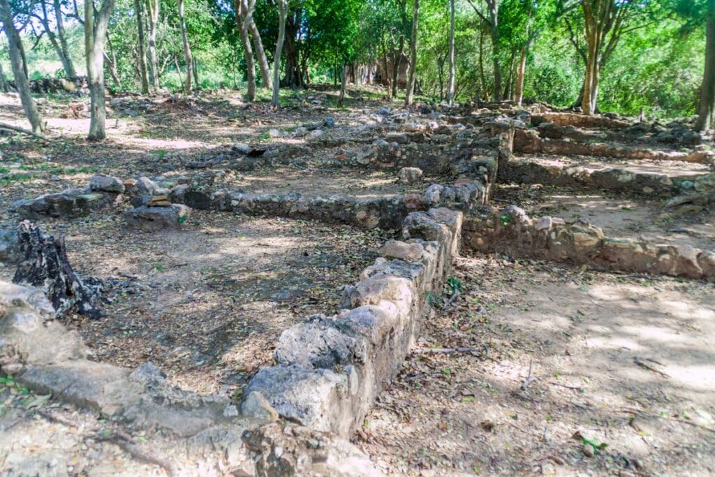 ruines des maisons d'esclave à san isidro
