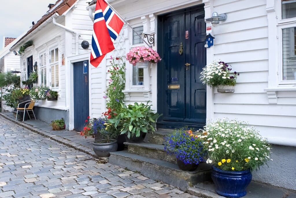 maison en bois de Gamle Stavanger