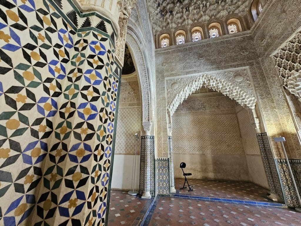 architecture nasride à l'alhambra