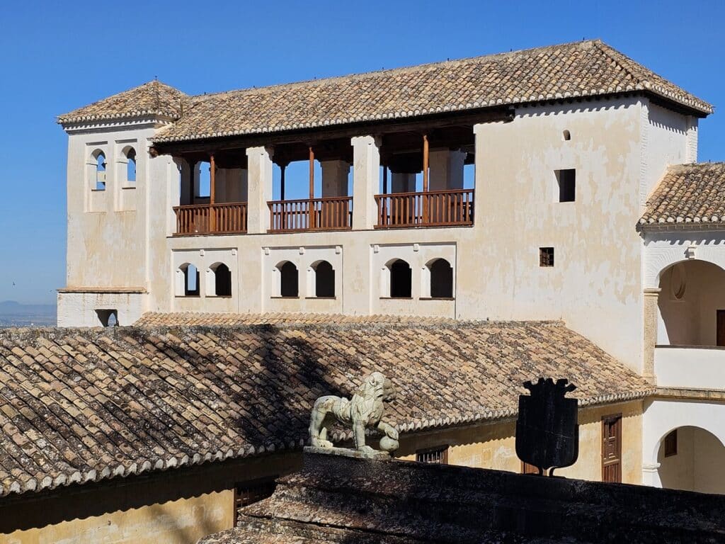 architecture à l'alhambra