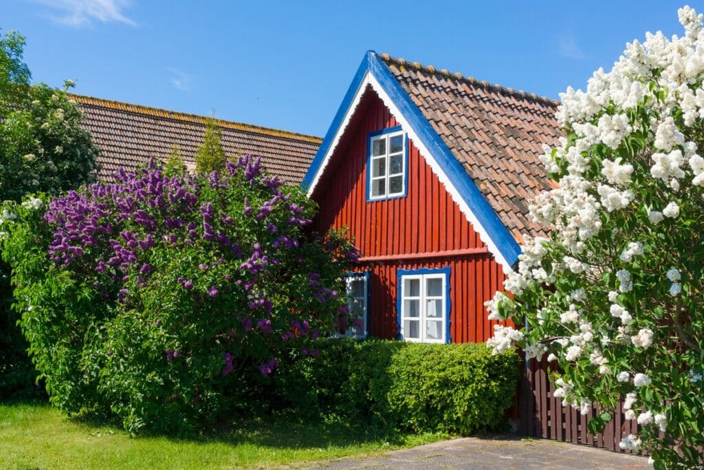 maison de pêcheur traditionnelle de Nida