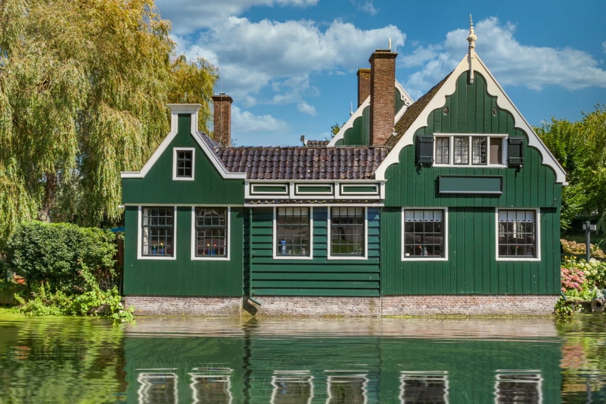 maison en bois de zaan