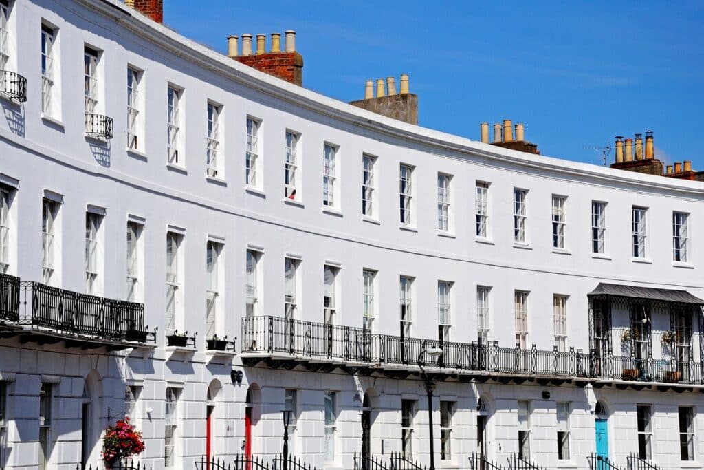 maisons de style Regency