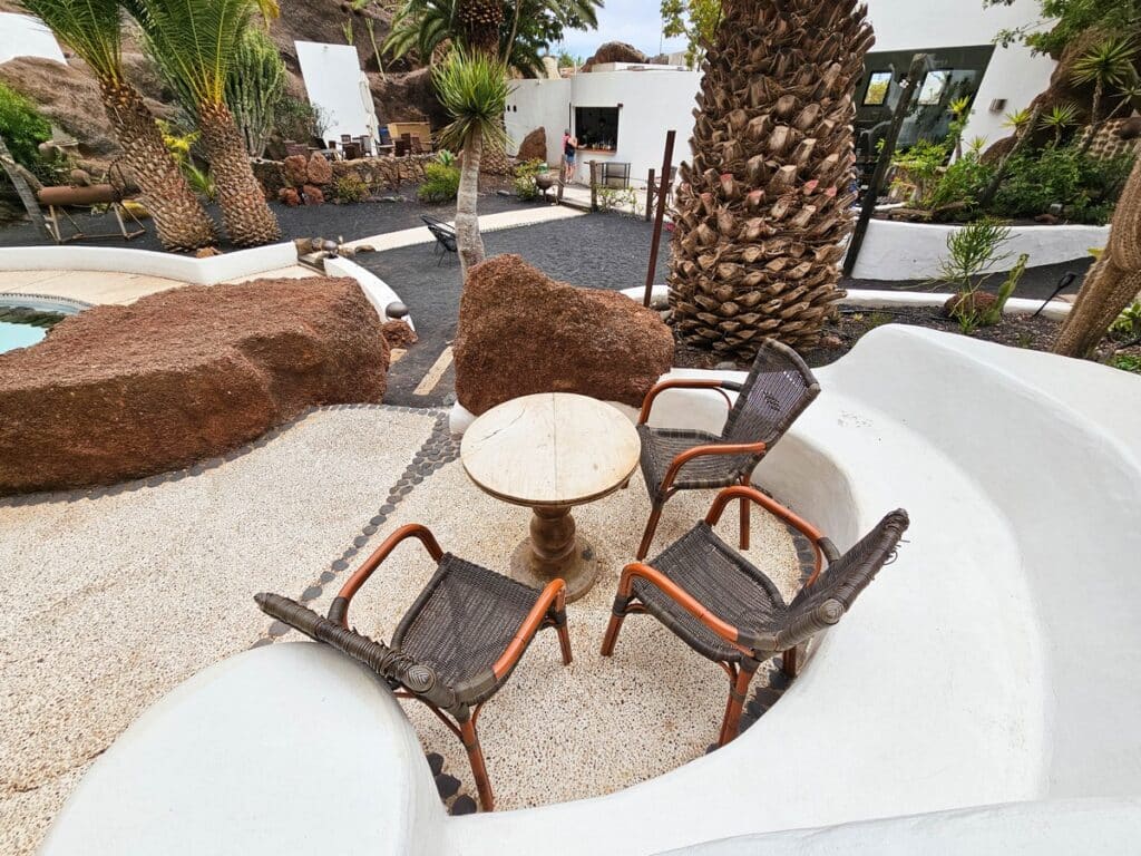 espace bar à la maison musée Lagomar