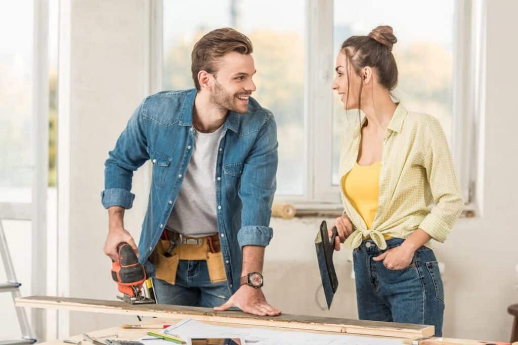 bricolage en couple