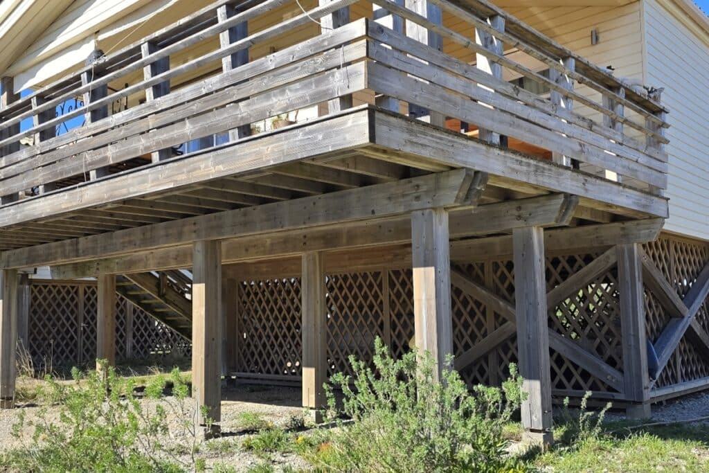 chalet sur pilotis à Gruissan