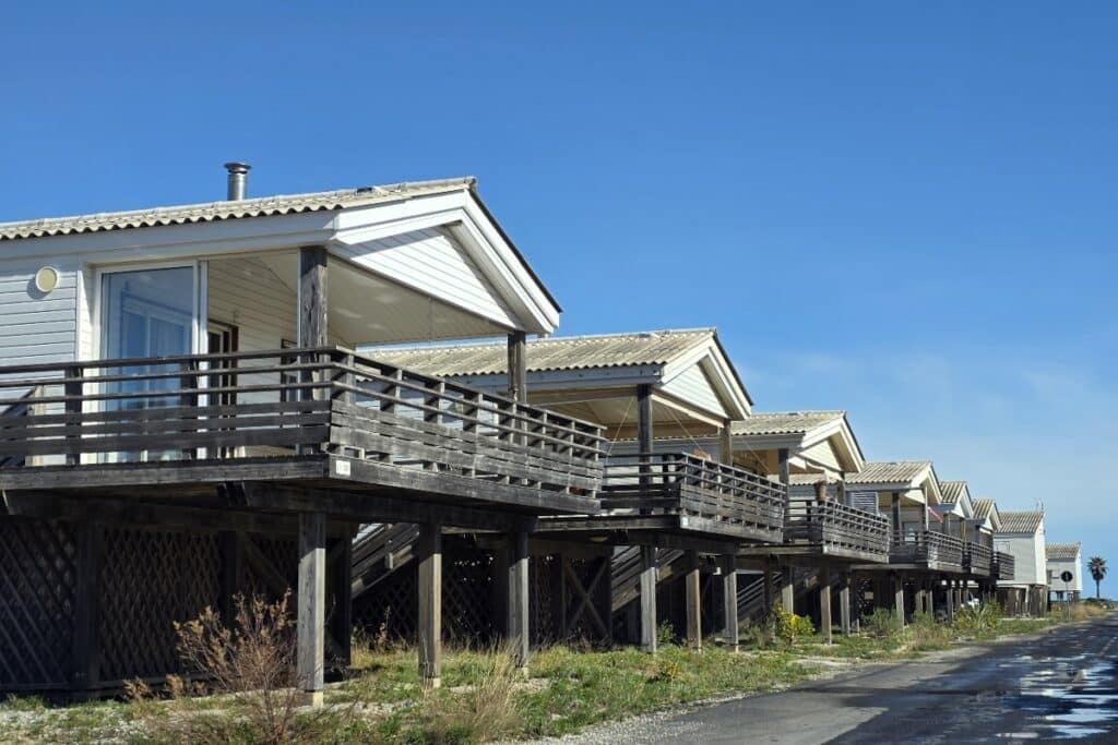 rue chaletr de Gruissan