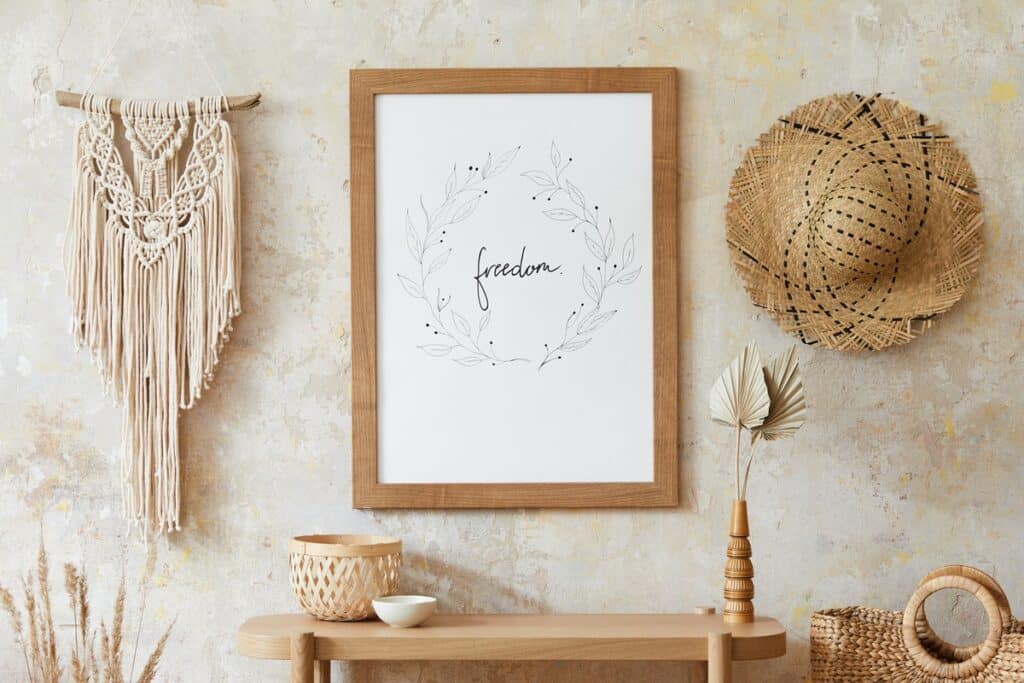 caractéristiques du style bohème en déco