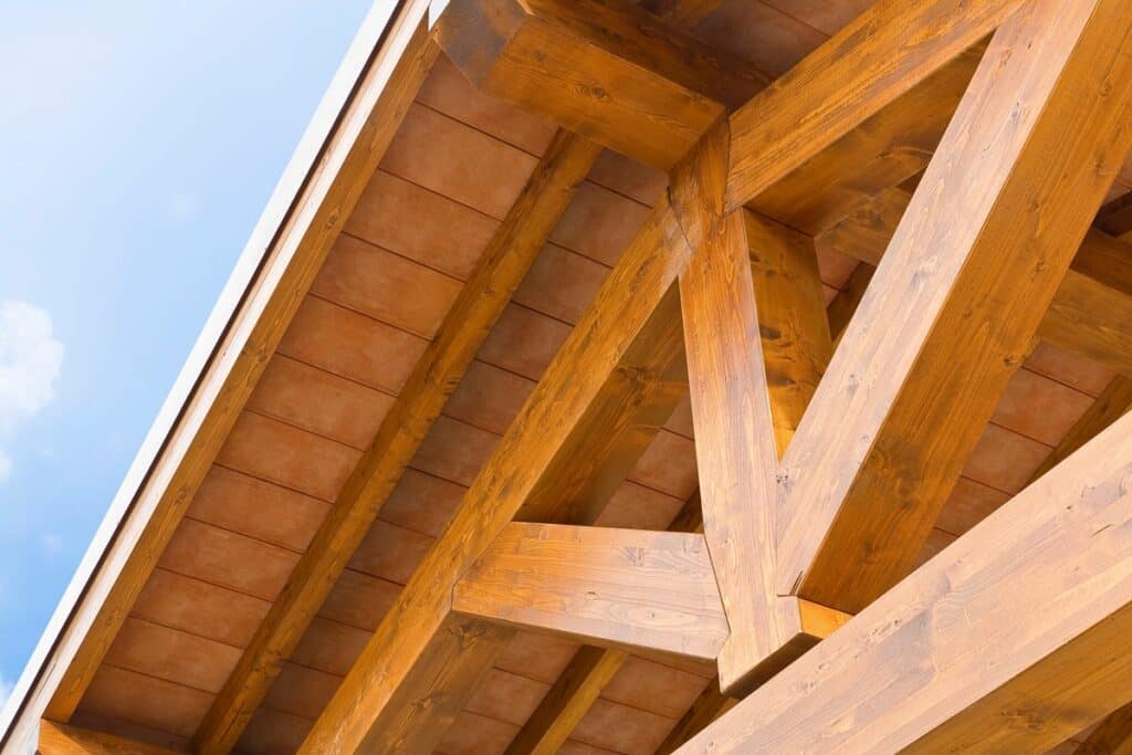 charpente en bois traditionnelle