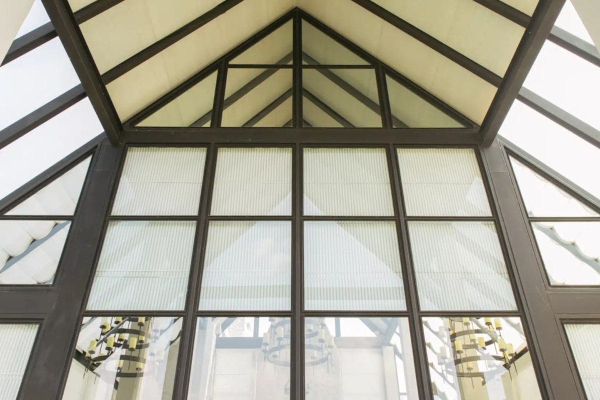 menuiseries modernes en acier RPT