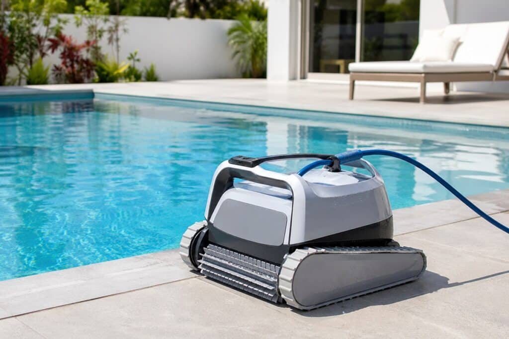 Robot piscine filaire