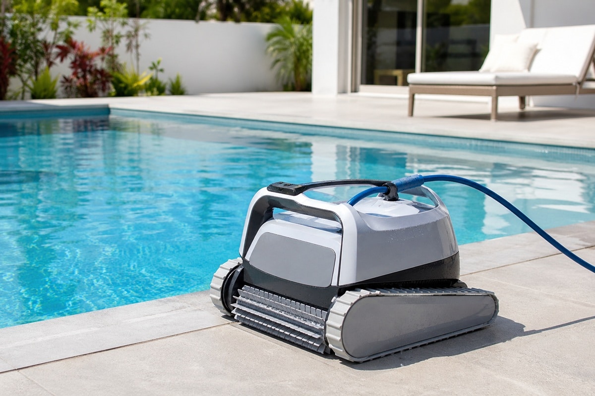 Robot piscine filaire