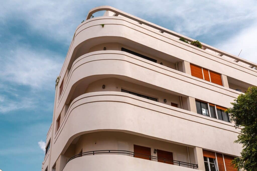 architecture Bauhaus à Tel Aviv