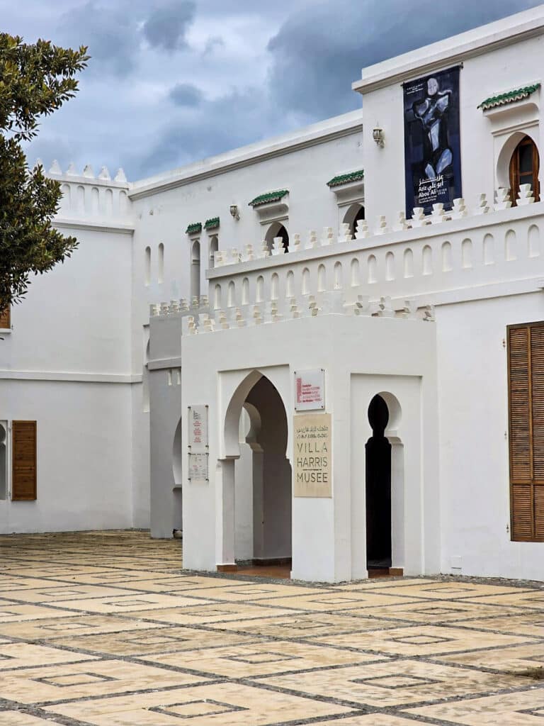 entrée villa Harris à Tanger