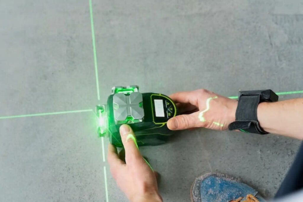 niveau de chantier optique