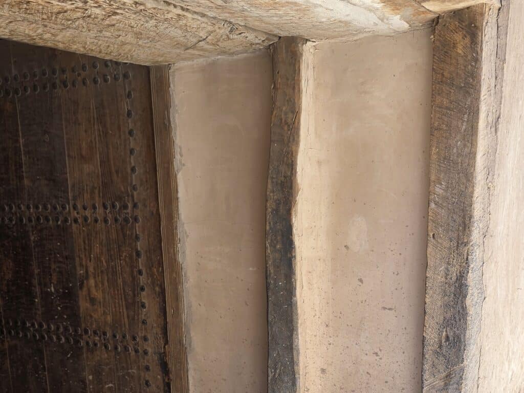 épaisseur des murs de la casbah amridil