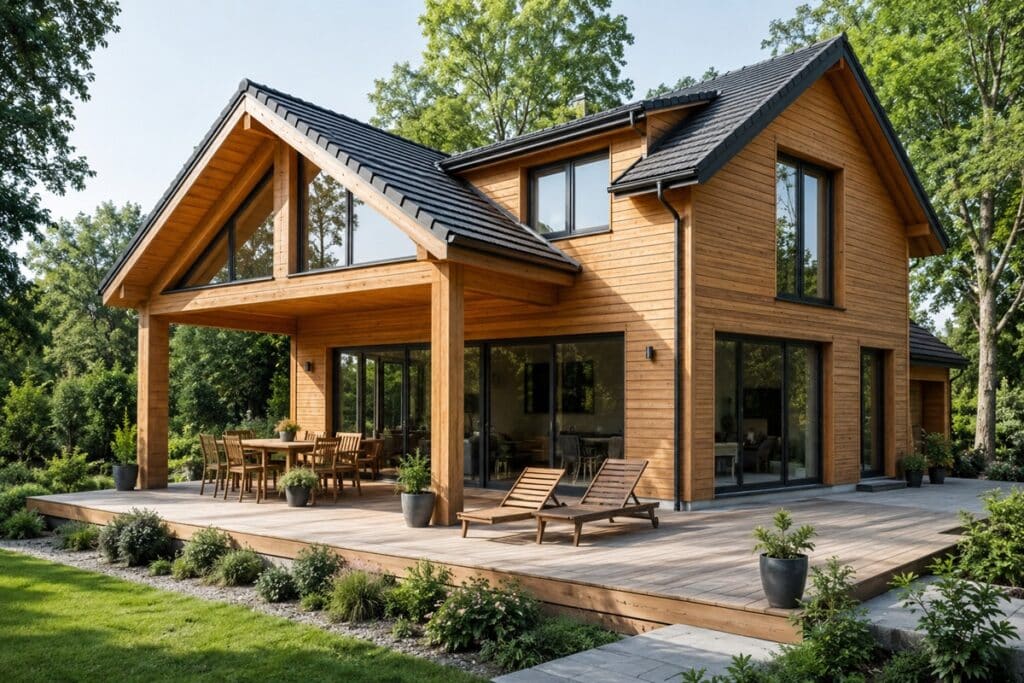 maison à ossature bois