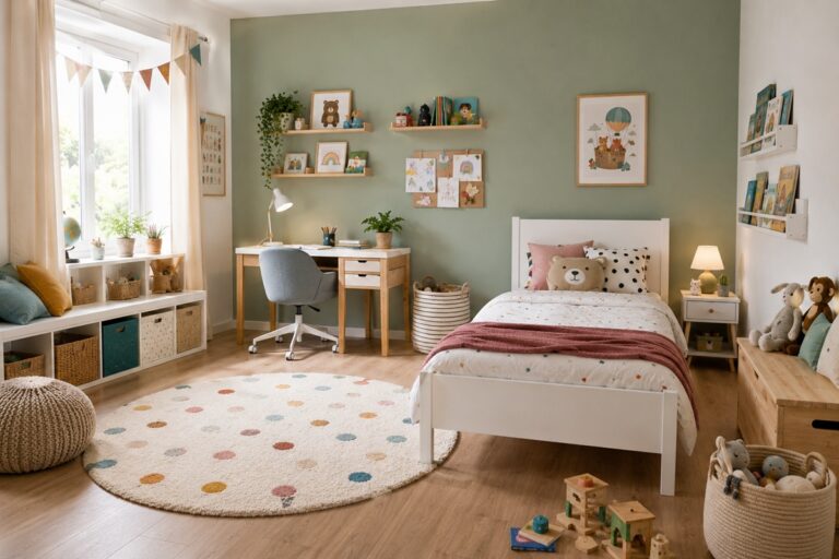 chambre d'enfant pleine de personnalité