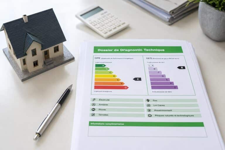 dossier diagnostic bien immobilier