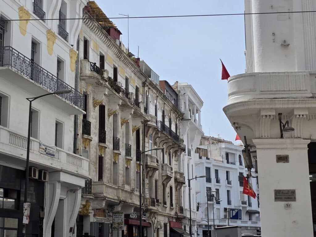 rue du centre de casablanca