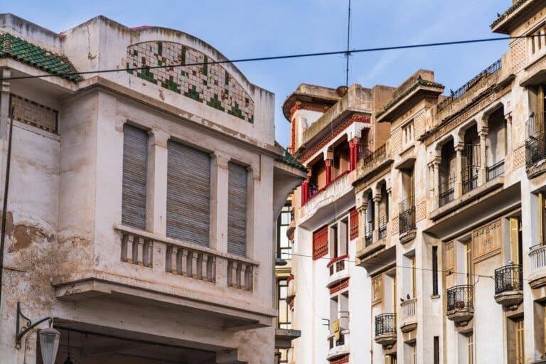immeubles art déco à Casablanca
