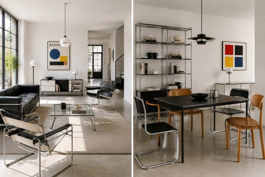 les caractéristiques du style bauhaus en décoration