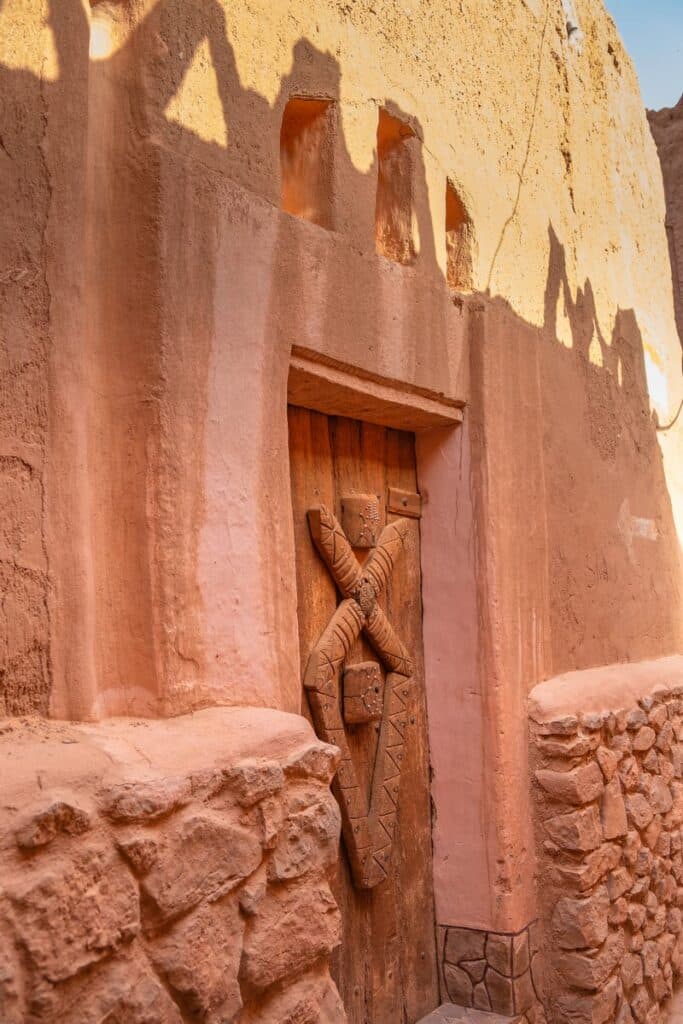 façade maison de Taghit