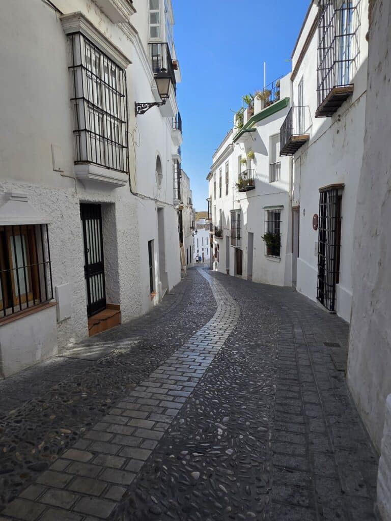 rue de la vieille ville d'Arcos de la Frontera
