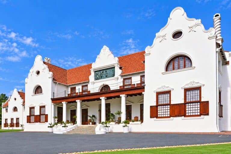 Groote Schuur de style Cape Dutch Revival