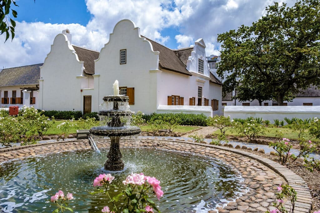 maison de style Cape Dutch à Stellenbosch